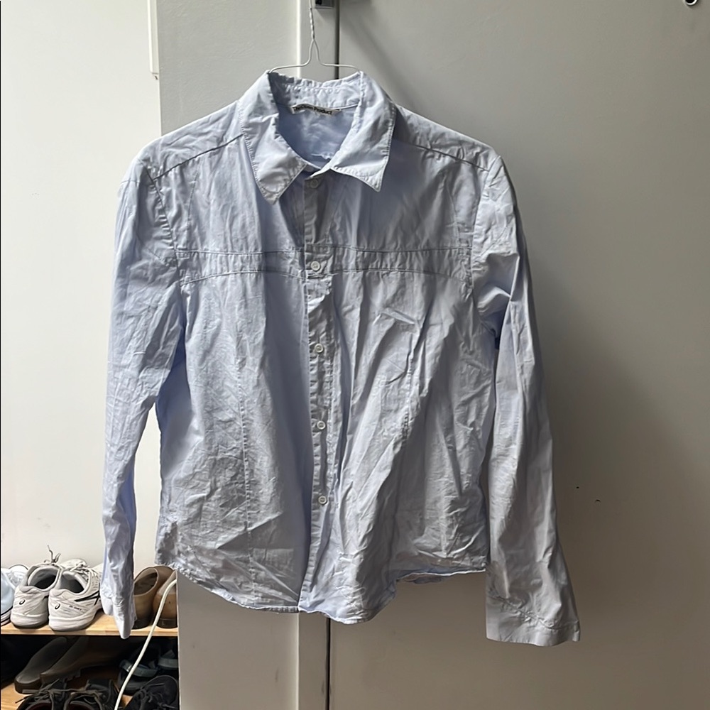 Light Blue Button-Up Shirt